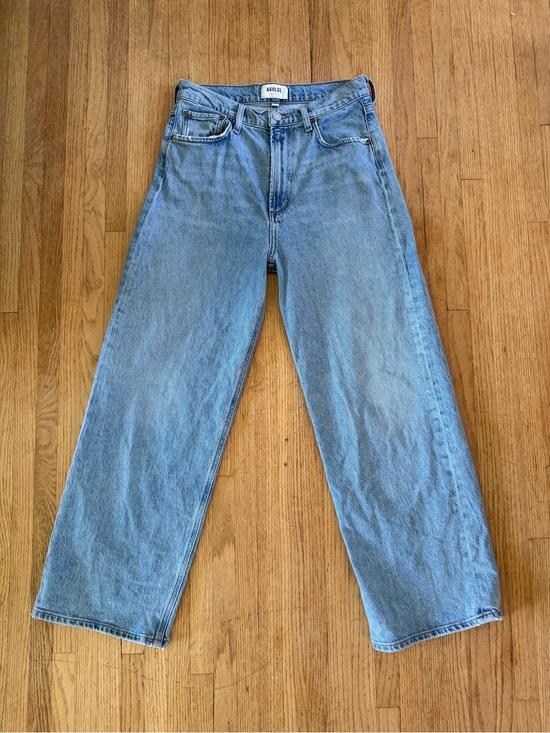 Agolde Denim - Agolde Ren Light Blue Relaxed Straight Jeans